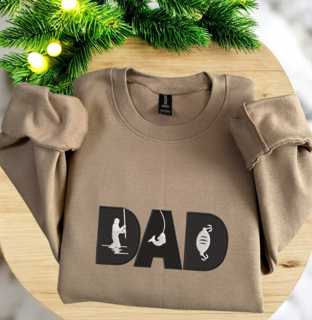 DAD Fishing Sweatshirt – Father’s Day Gift