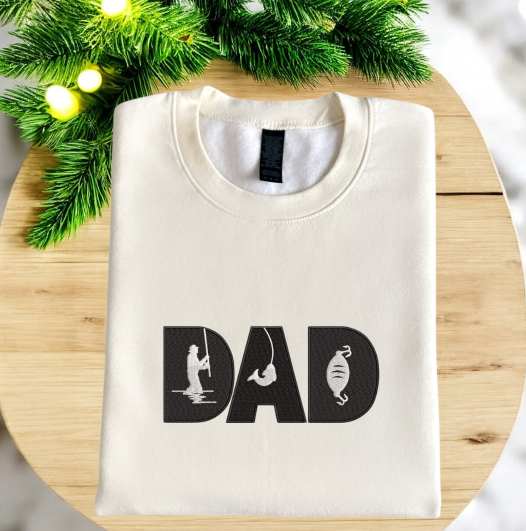 DAD Fishing Sweatshirt – Father’s Day Gift