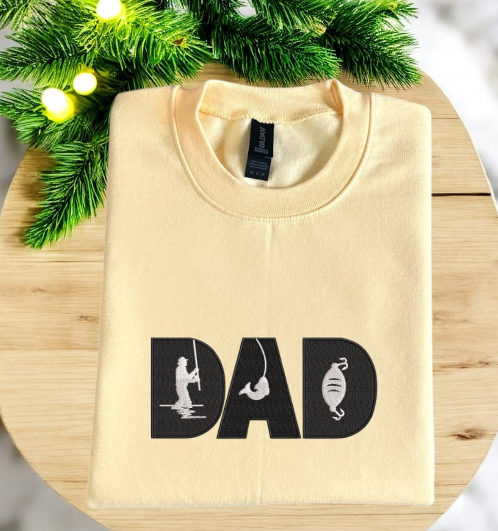DAD Fishing Sweatshirt – Father’s Day Gift