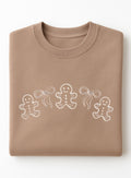 Embroidered Gingerbread Cookies Sweatshirt