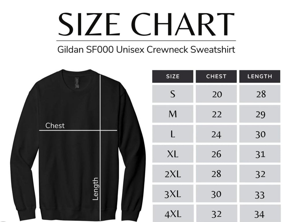 Embroidered Long Sleeve Crewneck Sweatshirt (Merry Christmas)